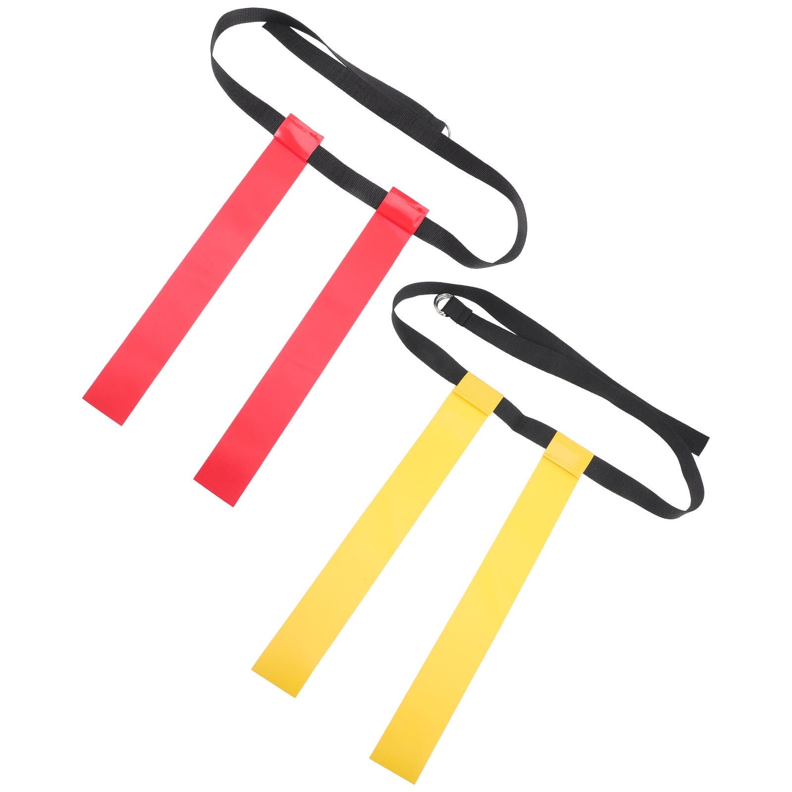 SWETRACE Football Penalty Flags Yellow 2Pcs 130.0X39.0X5.0In