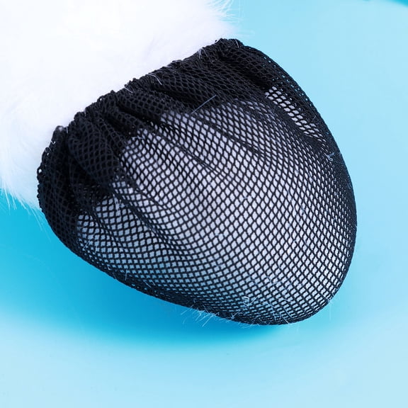 SWETRACE 5Pcs Hair Bun Cover Net for Daily Hair Styling Black Fine Mesh Lightweight Durable