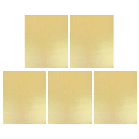 SWETRACE Baking Mats Golden Reusable Heat Resistant for Home Cooks 5Pcs 15.7x12.9in