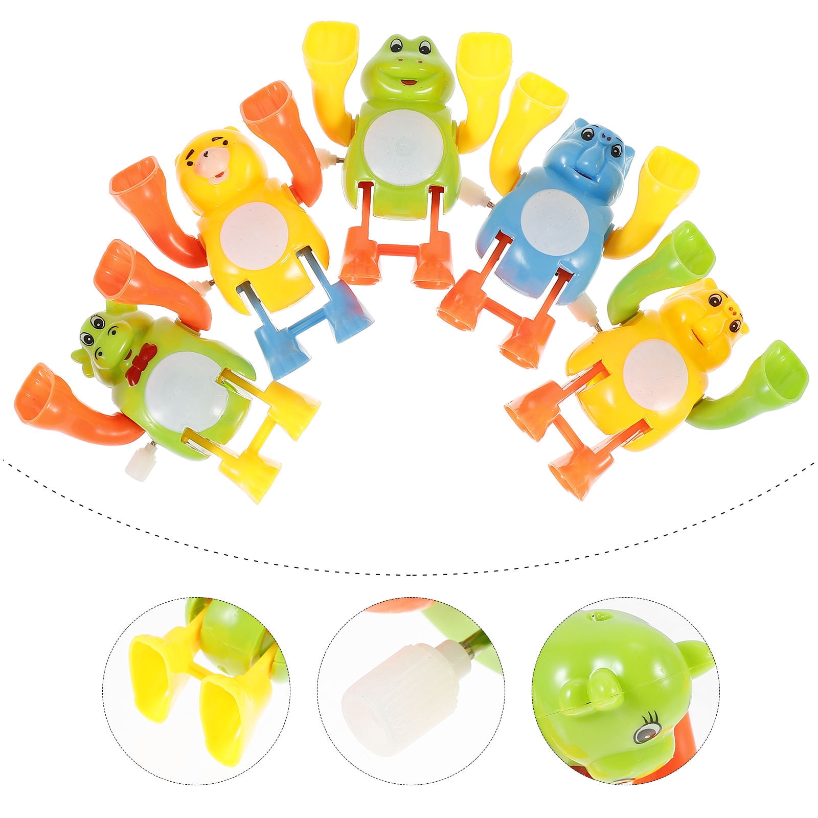 SWETRACE 5Set Lovely Set Wind Up Toys Assorted Color Flipping Fun for ...