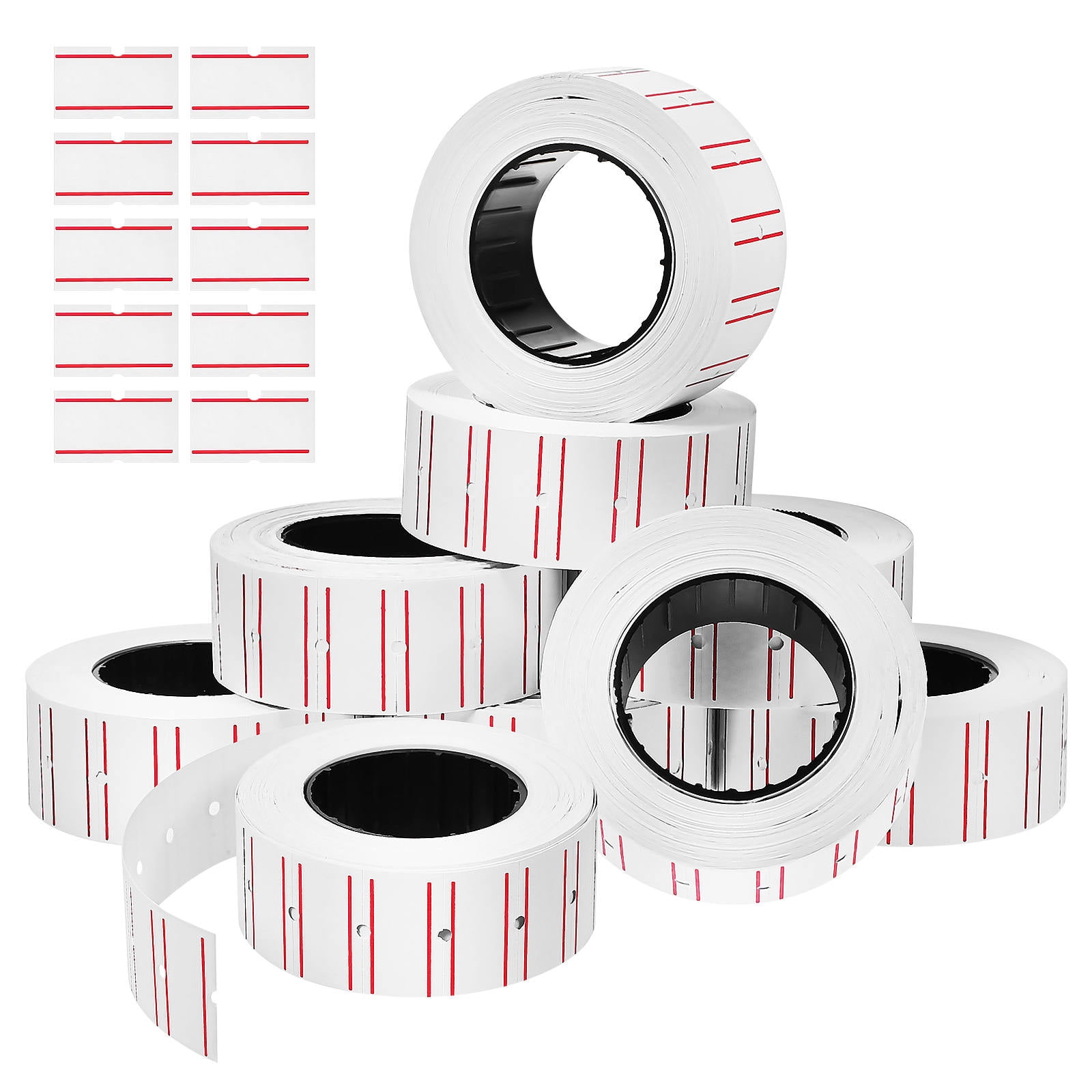 SWETRACE 6000 Pieces Store Stickers Rectangle Shape for Business Use ...