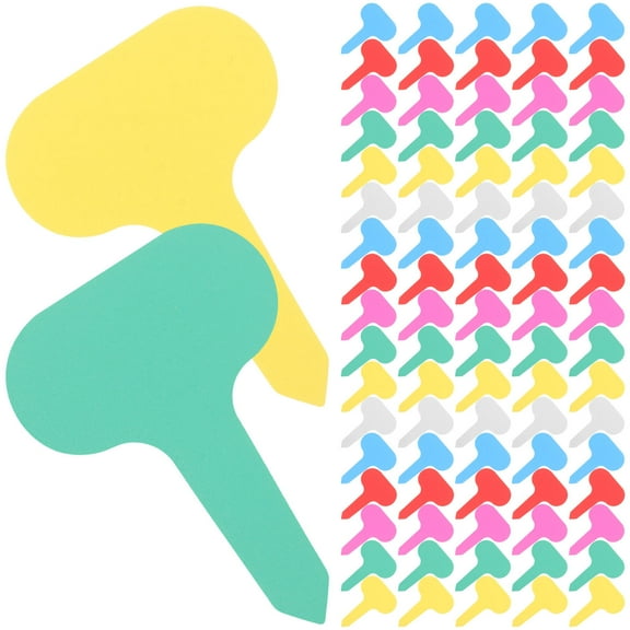 SWETRACE 600Pcs Reusable T-shaped Garden Tags for Plants Outdoor Waterproof PP