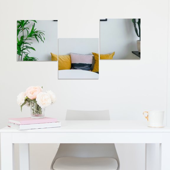 SWETRACE Mirror Acrylic Blue 6Pcs