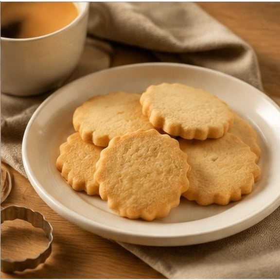 SWETRACE 6Pcs Shell Shape Cookie Cutter Molds Stainless Steel Baking Mold for Home Kitchen