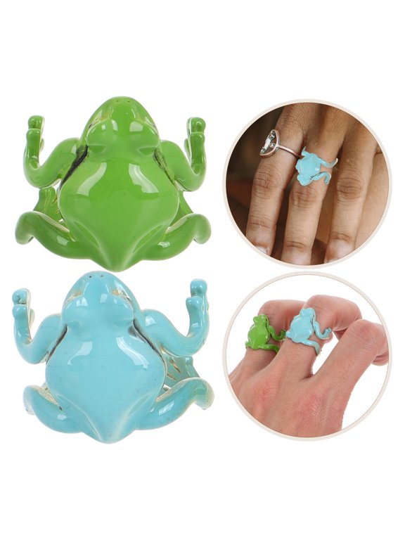 Adjustable, Cute Open Band Animal Jewelry for Women in Assorted Colors