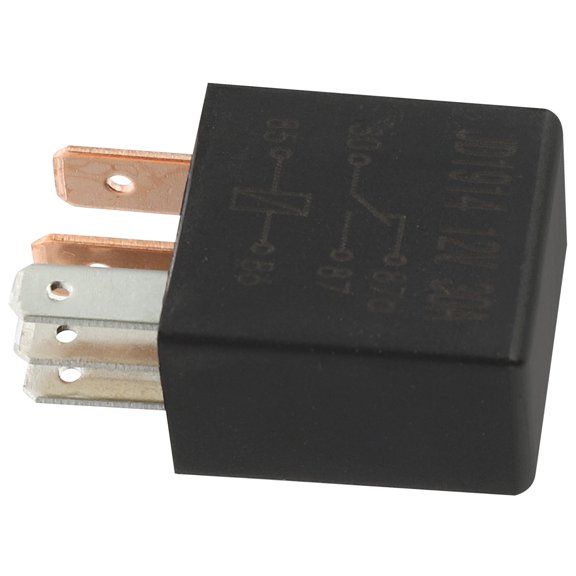 SWETRACE Automotive Power Relay 1Pack Mini Black Plastic Copper For Car Starter And Control
