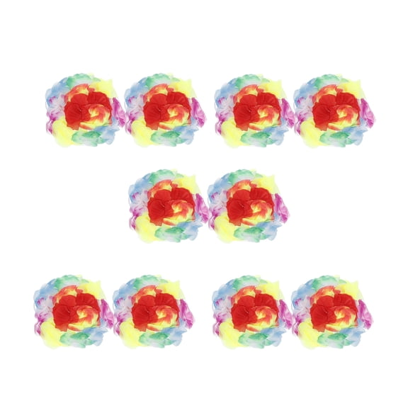 SWETRACE Bikini Flower Tops Hibiscus Costume Hawaii Hula 5pcs Womens Dress Luau
