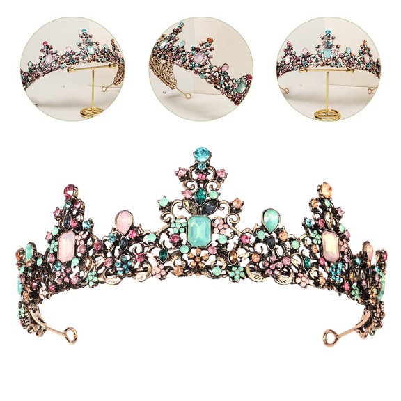 SWETRACE Bridal Wedding Headpiece with Elegant Decorations for Prom, Banquets, and Special Occasion Events