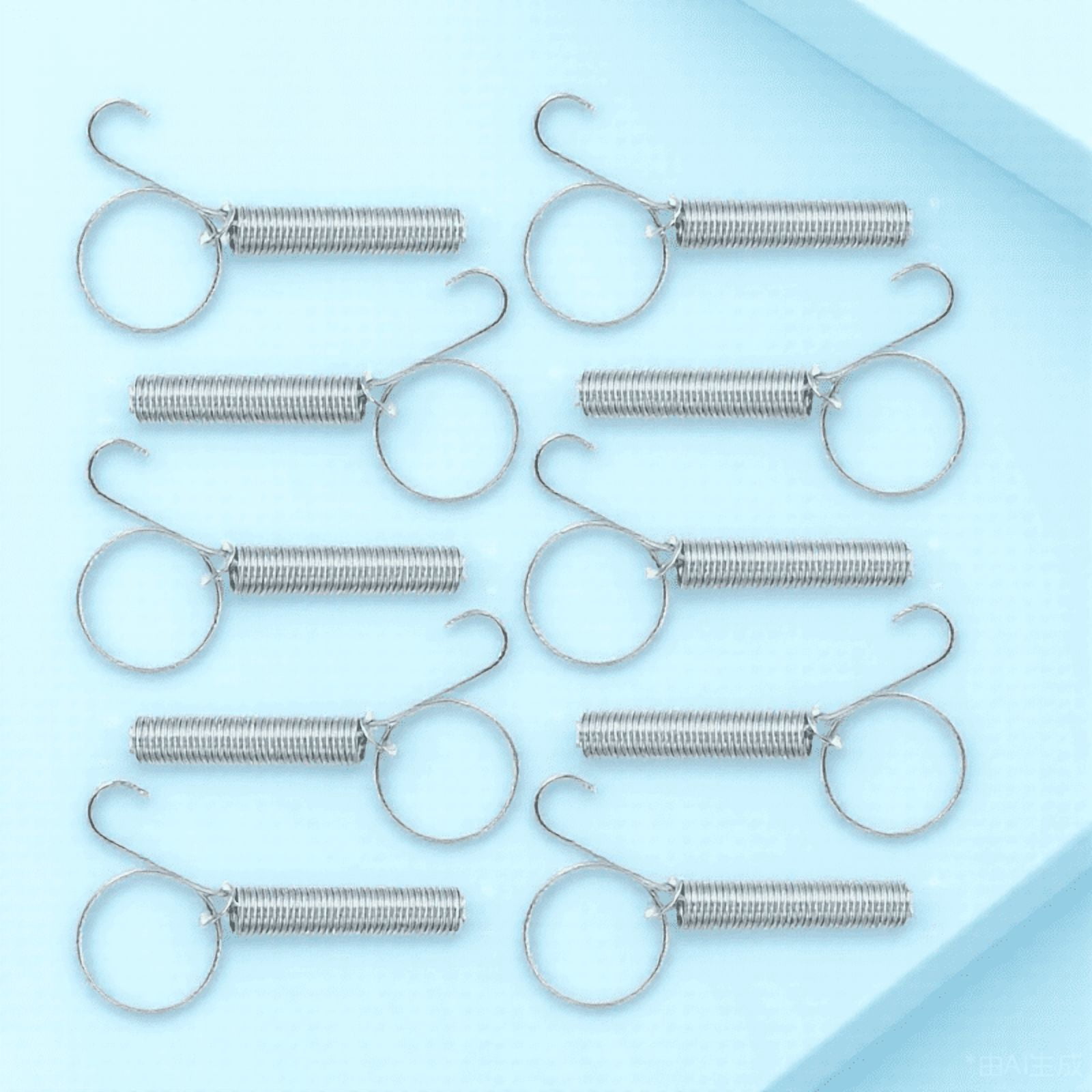 SWETRACE Cage Door Spring Hook Set, 10 Stainless Steel Latches for ...