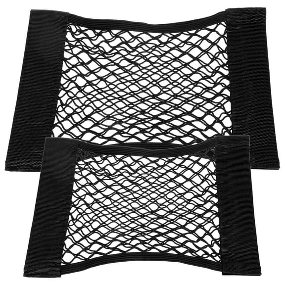 SWETRACE Car Cargo Net 2pcs for Drivers and Travelers to Organize and Store Items Safely in Cars