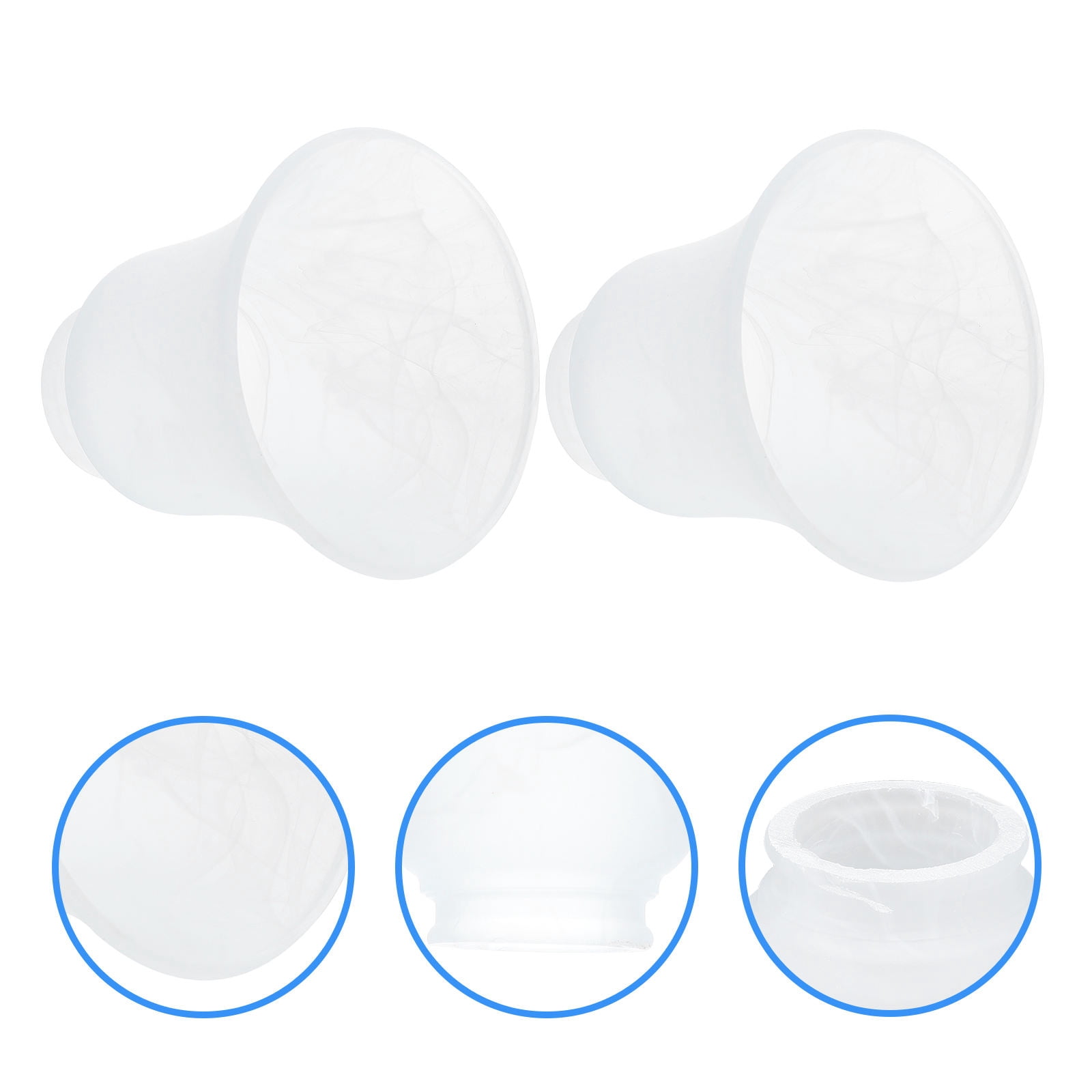 SWETRACE Ceiling Light Shades Glass Lampshade Decorative Diffuse ...