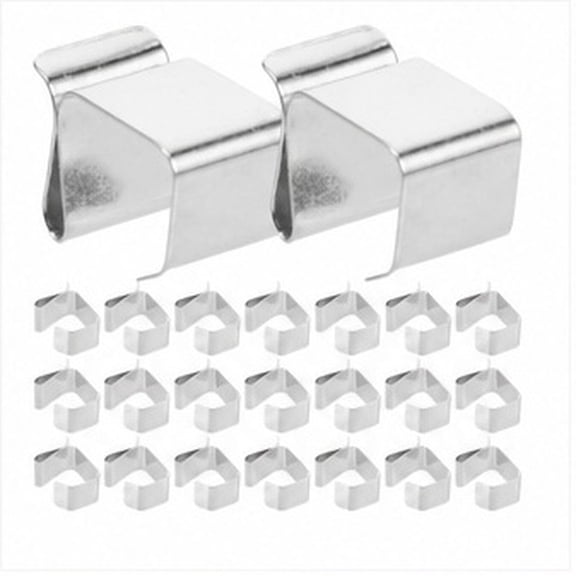 SWETRACE Christmas Light Clips, 50 Count Metal Hangers for String Lights and Garlands