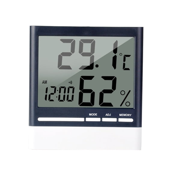 SWETRACE Compact Digital Humidity Meter 1Pcs For Office Use 9.6x9.6x2.4in