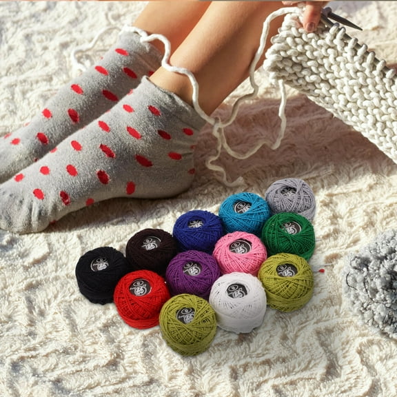 SWETRACE Cotton Embroidery Thread for Sewing 12Pcs Set for Artists and Handmade Projects