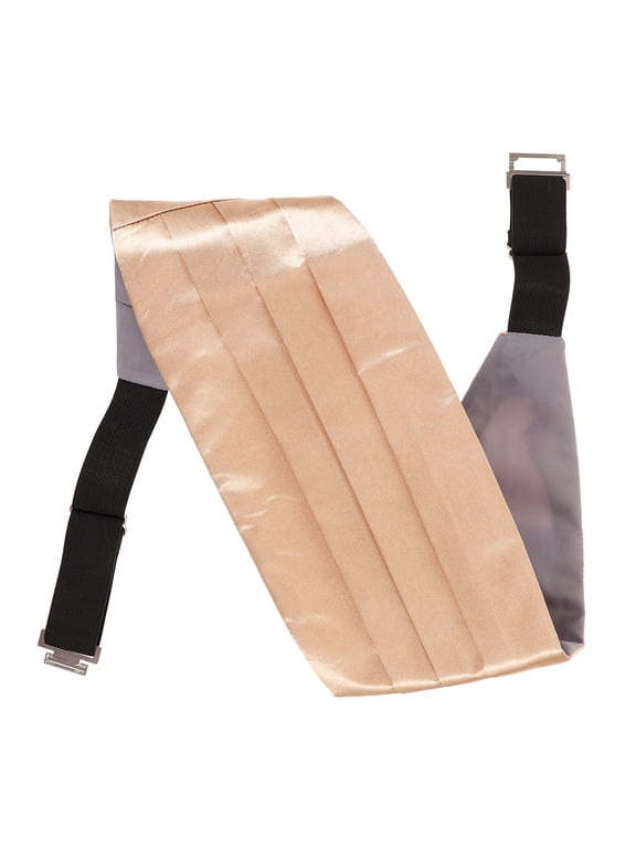 Cummerbund for Male Adjustable Tuxedo Waist Band 1Set Formal Clothing Accessory