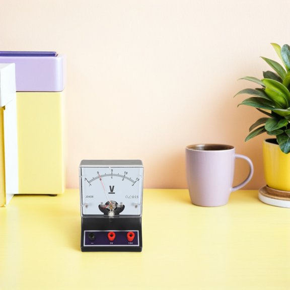 SWETRACE Physics Experiment Teaching Aid Dc Analog Voltmeter Dual Range Precise Measurement