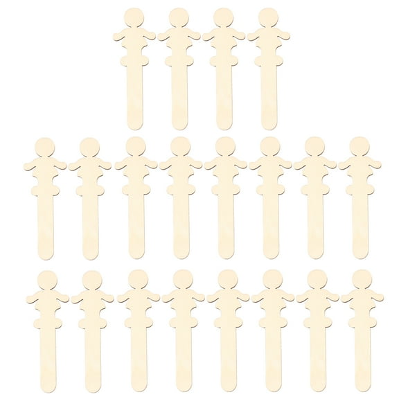 SWETRACE Diy Wood Crafts 2 Pack of 20Pcs for Boys and Girls Tiny Size and Party Supplies