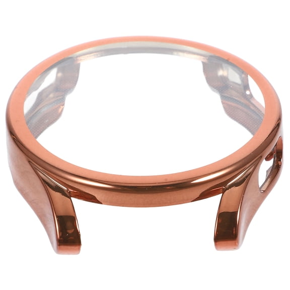 SWETRACE Smartwatch Rose Plated Gold Glitter Cover Easy Install Durable Pc Material