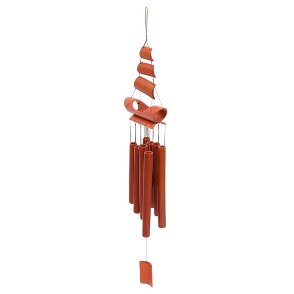 SWETRACE Hanging Bamboo Wind Bell with Soothing Sound for Room and Garden
