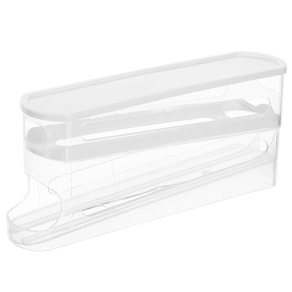 SWETRACE Fridge Dispenser Rack for Kitchen Organization, 1 Piece Space-Saving Storage with Easy to Clean Design