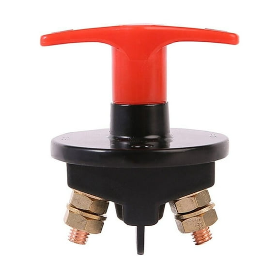 SWETRACE Electrical Isolation Battery Disconnect Isolator Power Cut OFF Switch 1Pack for Automotive Wire Leads