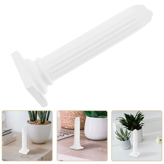 SWETRACE Elegant White Micro Roman Column for Home Entry Way Decoration and Party Use