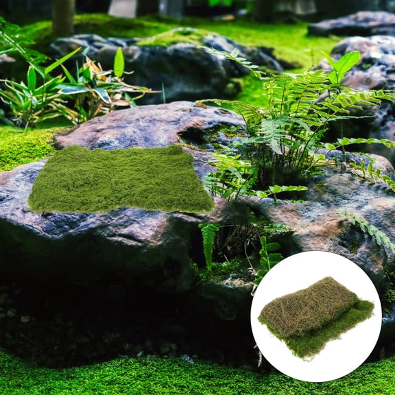 SWETRACE Fake Grass Green Plastic Simulated Turf 1Set For Outdoor Decoration