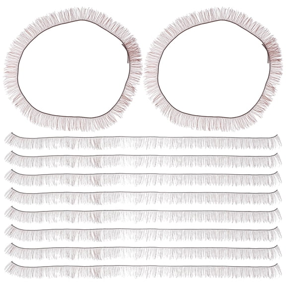 SWETRACE Faux Eyelashes in Brown for 30Pcs Nylon Small Lashes 3 9In