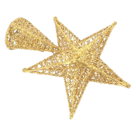 SWETRACE 1Pc Hollow Iron Star Ornament for Christmas Tree Decoration, Elegant Holiday Festival & Party Decor
