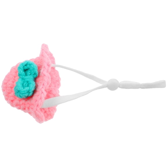 SWETRACE Hamster Hat, Acrylic Lightweight Adjustable Small Animal Costume Accessory for Guinea Pig, Gerbil, Pet Photos