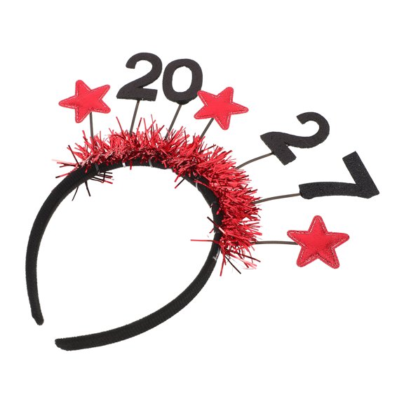 SWETRACE Red New Year Hairband Ultra Lightweight Festive Party Accessory