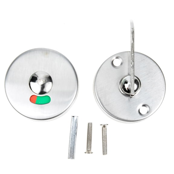 SWETRACE 1Set Stainless Steel Washroom Lock with Visual Occupied Indicator for Public Use