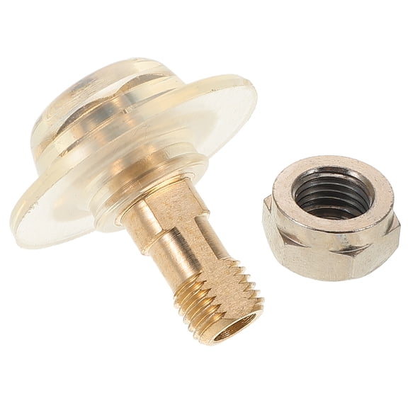 SWETRACE Inflation Deflation Replacement Valve Core For Life Jackets 1Set Golden Iron Copper 1.4X1.4X1.4in