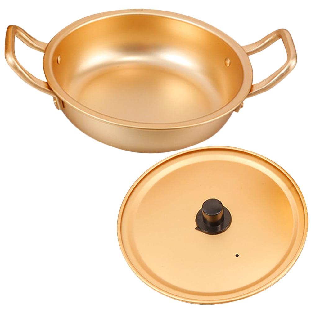SWETRACE Korean Kitchenware Aluminum Soup Pot Cooking Pot 1Pack ...