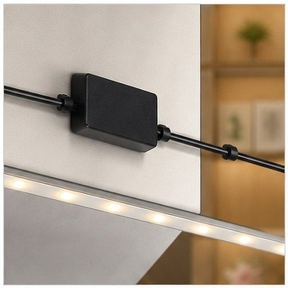 SWETRACE LED Controller Junction Box Plastic Black 10pcs for Wire Management