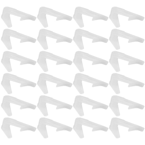 SWETRACE Ceiling Light Fastener Transparent Plastic for Garden Easy Installation 30Pcs