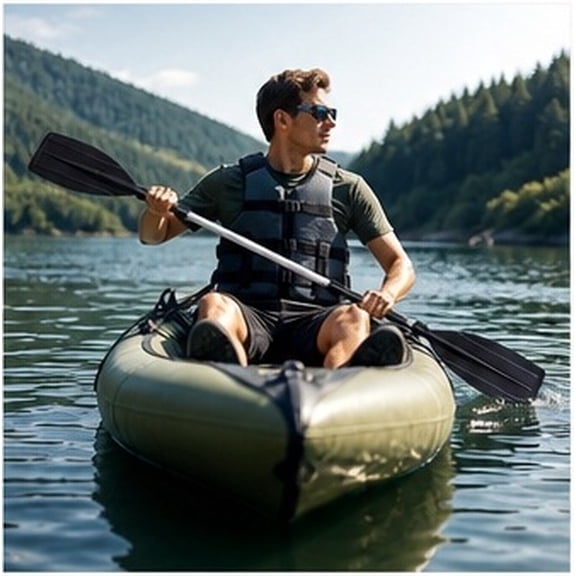 SWETRACE Lightweight Boat Paddles, 126cm Aluminum Alloy Pair for Kayak and Canoe Paddling