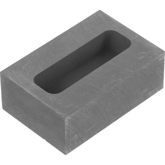 SWETRACE Melting Ingot Mold for Craftsmen with Quick Heating and Cooling 1Pcs 5.5x3.7x2In