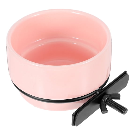 SWETRACE Multifunctional Hanging Ceramic Bird Bowl, Parrot Feeder and Water Dish for Cage, Garden, Small Pet Birds, Pet Supplies