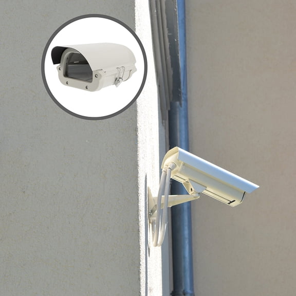 SWETRACE Dark Gray Camera Rain Cover, Outdoor Security Camera Housing Enclosure Protector for CCTV Use