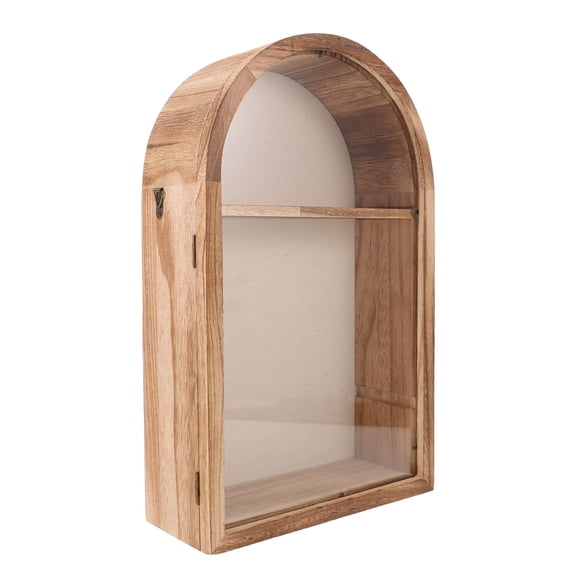 SWETRACE Oval Wooden Shadow Box Frame for Photo Memories and Wall Hanging