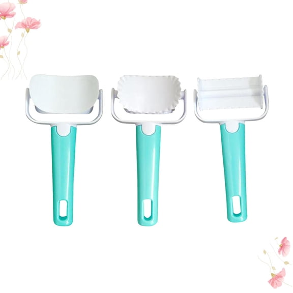 SWETRACE Plastic Cookie Mould Press 3-Piece Set Preparation and Cooking
