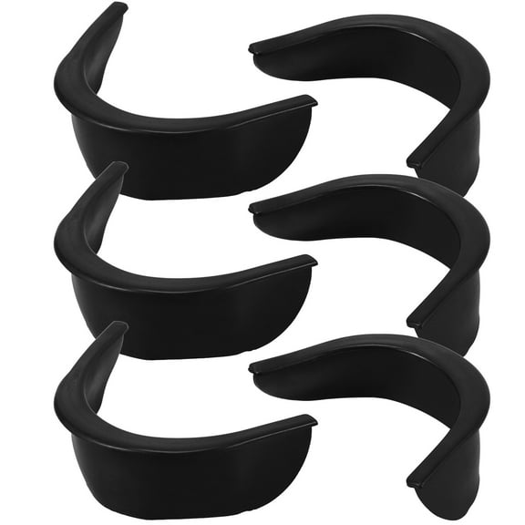SWETRACE billiard hole liner Billiard Hole Liners Black Rubber Enhance Game Experience For Billiard Players 6pcs