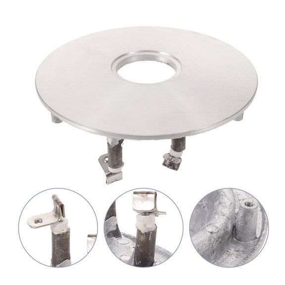 SWETRACE Pressure Cooker Heating Plate Replacement Plated Silver Aluminum Universal Kitchen Heater Disc