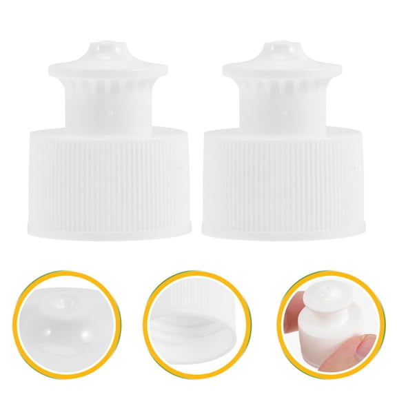 SWETRACE Push Pull Replacement Caps 40Pcs for Sports Water Bottles with Sealing