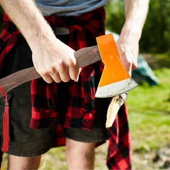 SWETRACE Replacement Axe Handle 1Pcs 34.0x5.0x2.7in Wood for Multifunctional Axes and Outdoor Use