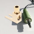 SWETRACE Right Angle Audio Banana Plugs, Copper Speaker Connectors for ...