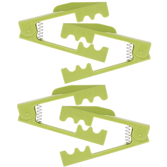 SWETRACE 4-Piece Rose Stem Remover Set Plastic Clamp Tool for Florists and Gardeners, Floral Arrangement and Garden Work