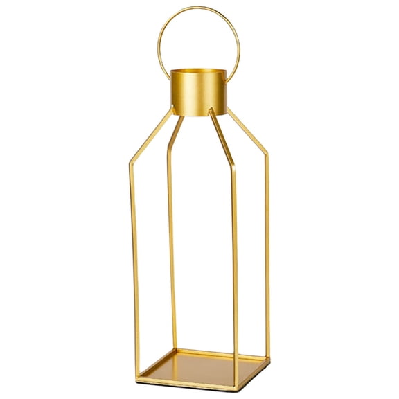 SWETRACE Rustic Metal Candle Holder Decorative Table Centerpiece for Home Decor and Event Planning, 1 Piece