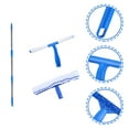 thumbnail image 1 of SWETRACE Shower Window Squeegee 1 Set Fiber Stainless Steel Abs 142X55Inch, 1 of 8